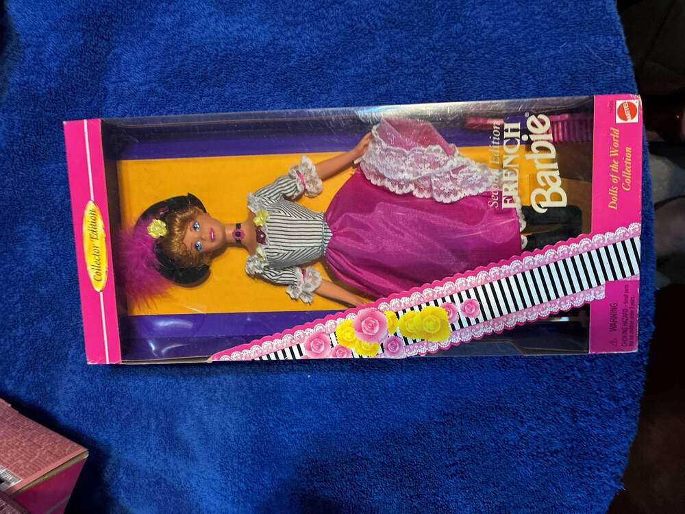 1996 Collector Edition French Barbie (Second Edition) Dolls of the World Collect
